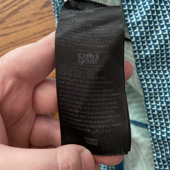 Under Armour Women S Blue Printed Athletic Coldgear Infrared EVO Fitted Leggings - Picture 12 of 14